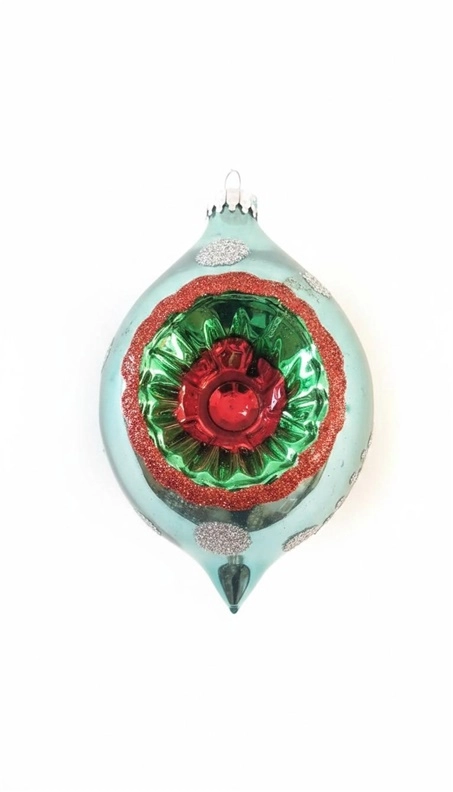 TFT ORNAMENT GLASS EBL26010 6X13CM 600409857