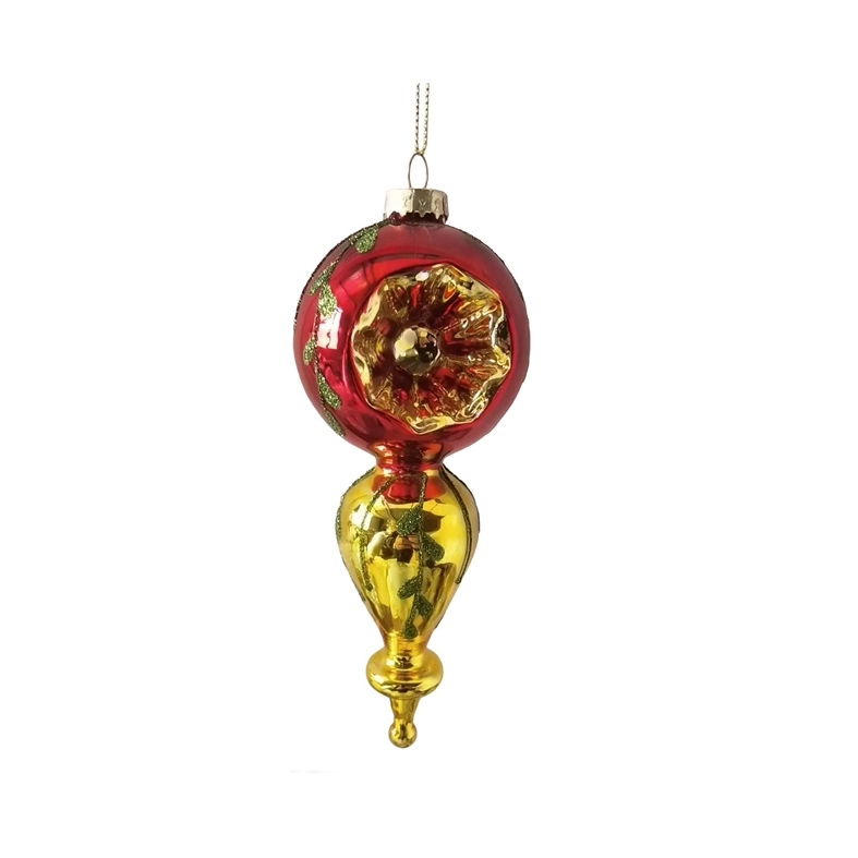 EBI ORNAMENT GLASS EBL540178 6.5X17CM