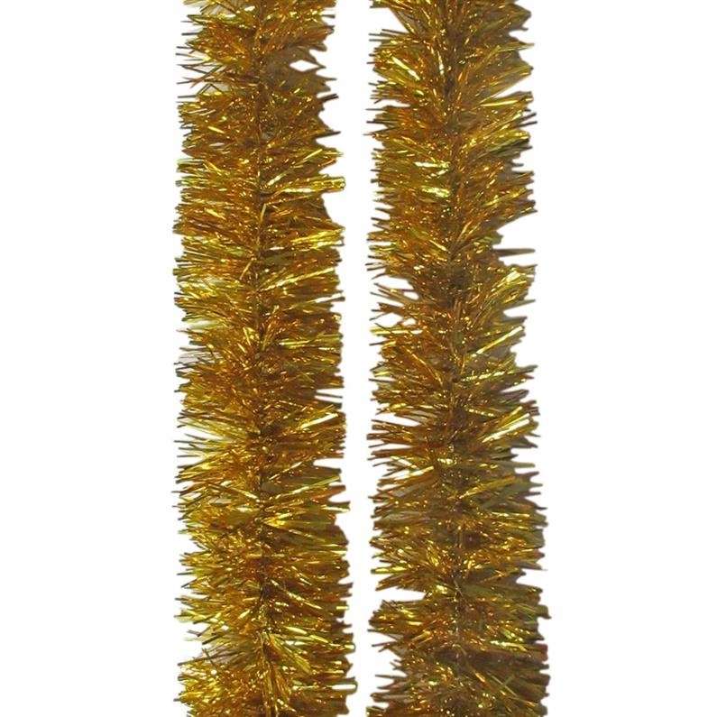 TINSEL GARLAND SY17MT-100 GOLD 8CM 2M