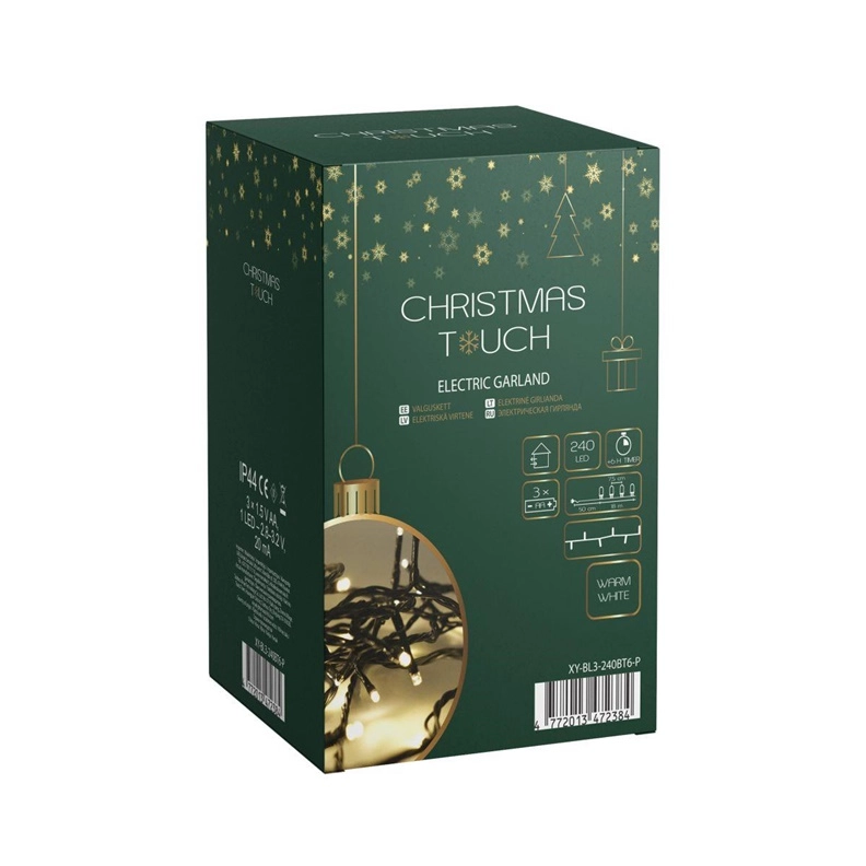 CHRISTMAS_TO GARLAND EL WARM WHITE 240L