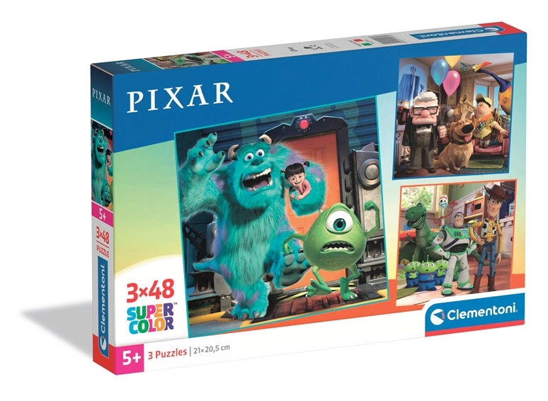 CLE puzzle 3x48 Super Pixar 25065