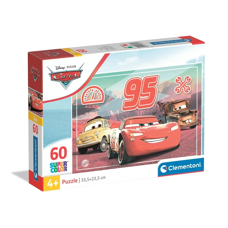 CLE puzzle 60 SuperKolor Cars 26317