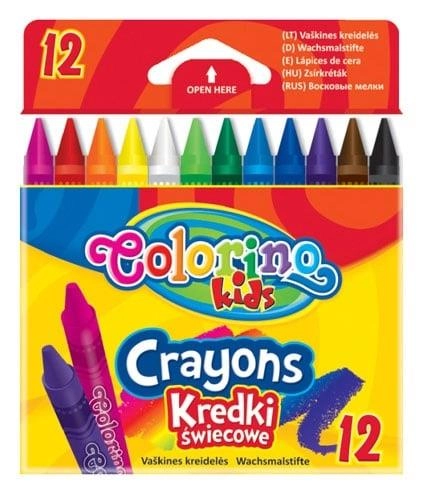 WAX CRAYONS COLORINO (13314PTR) 13314PTR WIKR-008376