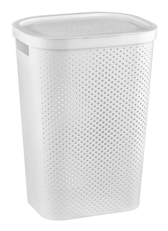 Curver Infinity 60L laundry basket white