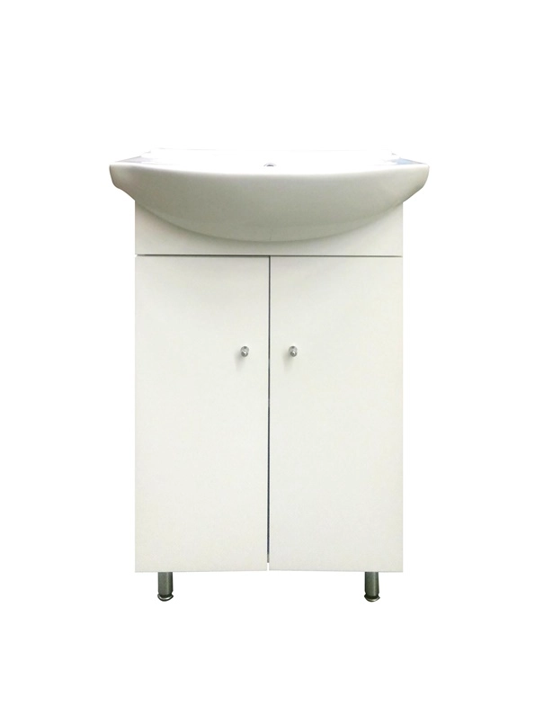 MYKONOS 50 SET WHITE WASHBASIN/CABINET 103-D-05004+1120