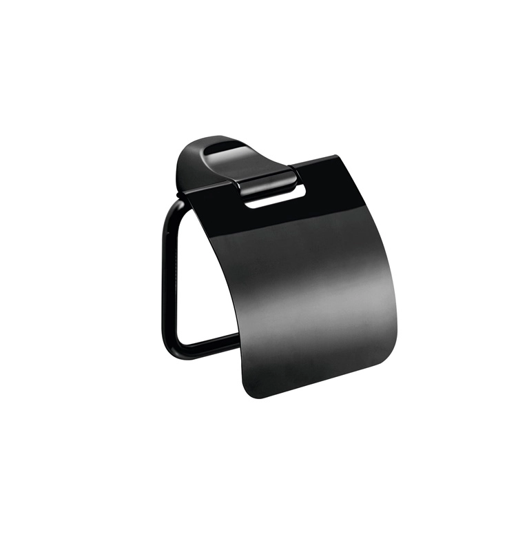 AMALFI TOILET PAPER HOLDER W/ COVER