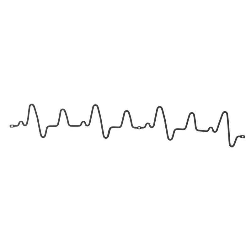HANGER 7 HOOKS CARDIOGRAM 675X28X85 0309670-675MM