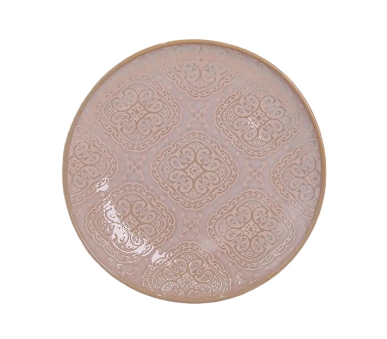 SALAD PLATE 19CM PINK PINK ARABIC
