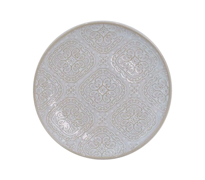 Domoletti SALAD PLATE 19CM WHITE WHITE