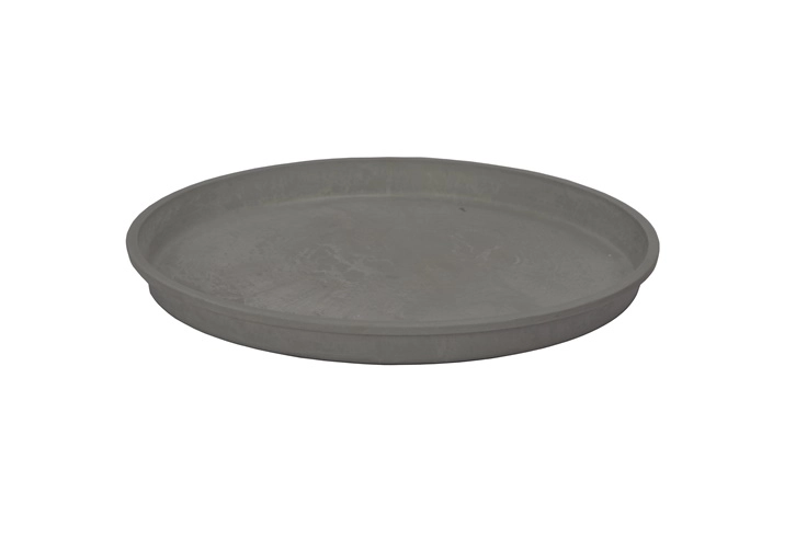 SAUCER SPW ROUND LIGHT CHARCOAL 13Y-37