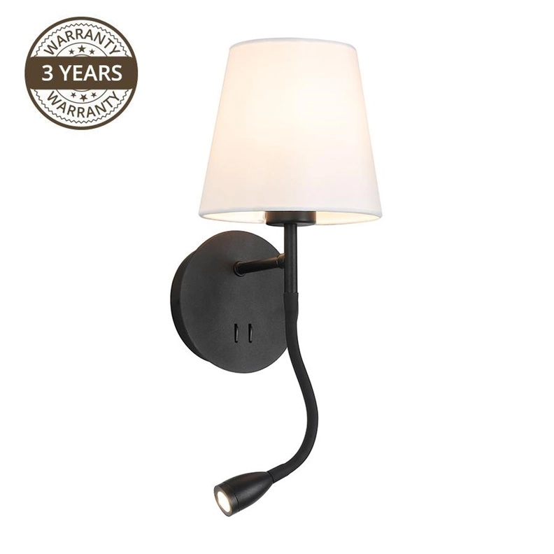 WALL LAMP RAMZI 18237-BK 60W E27