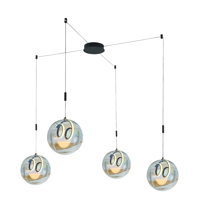 LUMINAIRE PENDANT 40W LED 2000LM 2024114P4-CL