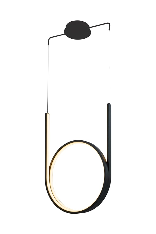 Domoletti LUMINAIRE PENDANT 48W LED BLACK