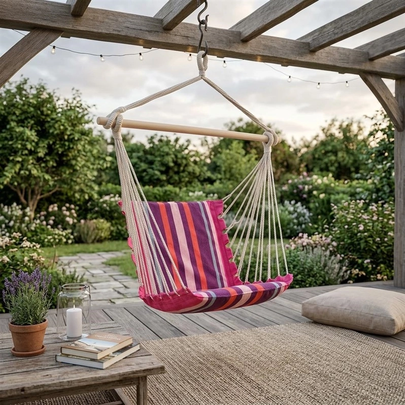 HAMMOCK CHAIR LIME/PINK (6) 16046193 4772013030966