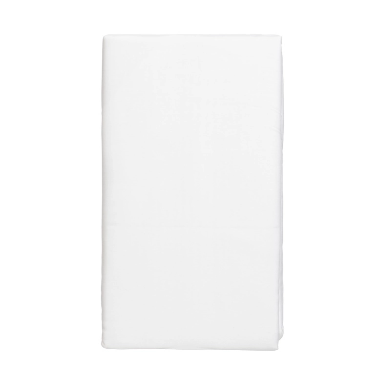 FITTED SHEET SATEEN 160X200+25 WHITE 14968305
