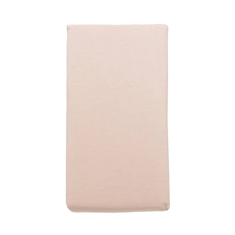 FLAT SHEET COTTON 140X220CM BEIGE 14968322