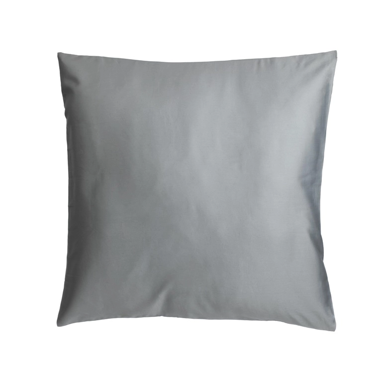 PILLOW CASE SATEEN 70X70CM GREY 14968333