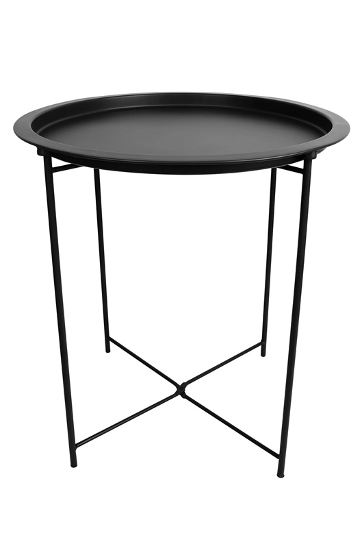 FELINE END TABLE. BLACK 505X468X468MM 53000002042