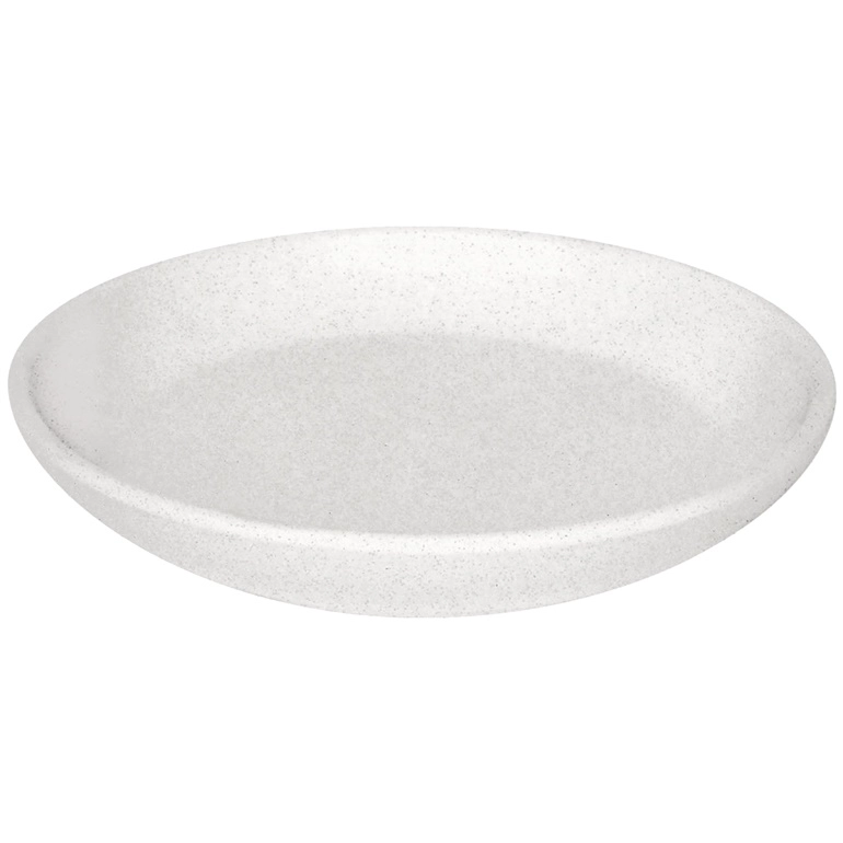 CERAMIC PLATE CHARMS D15 WHITE MATT
