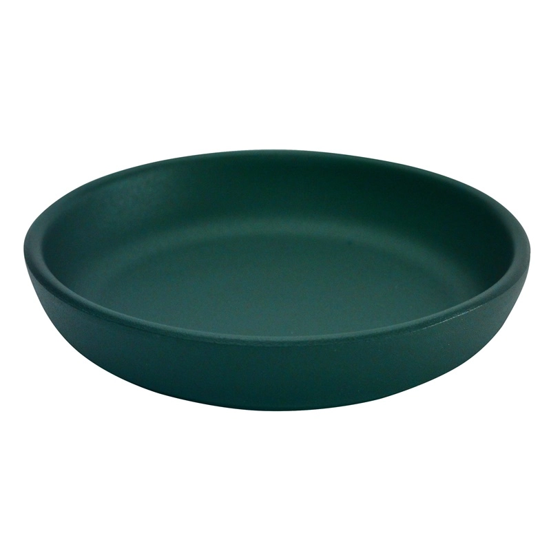 CERAMIC SAUCER EMI D13 DARK TURQUOISE
