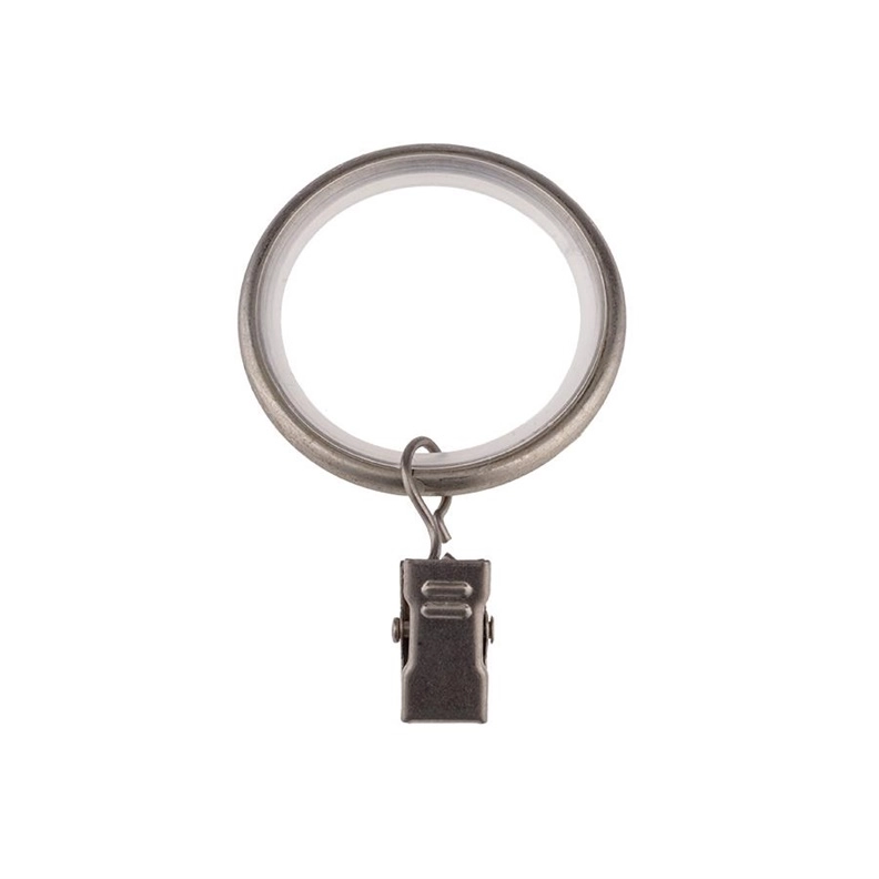 RINGS WITH CLIPS SIL D16/19 MAT