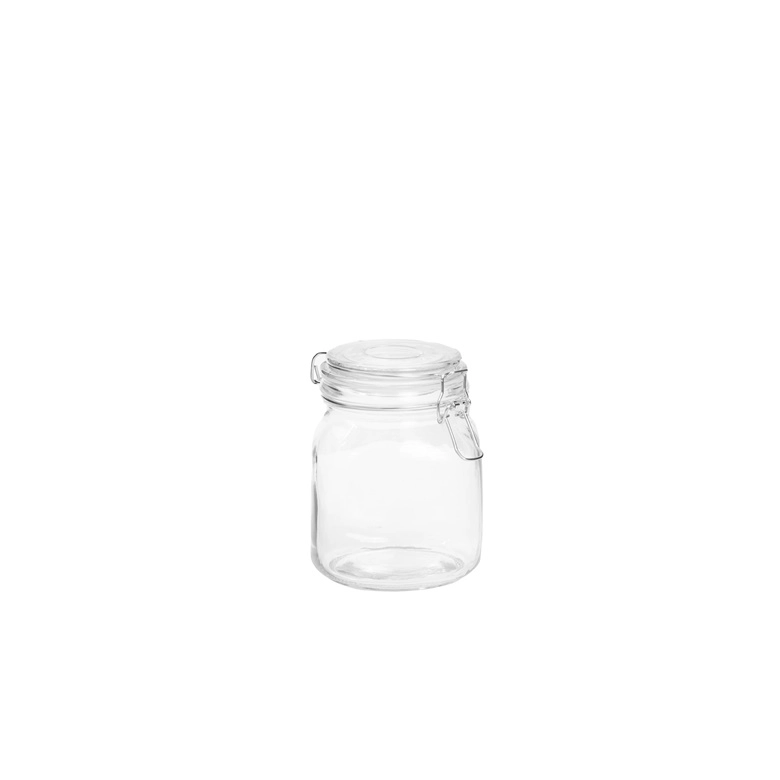 GLASS JAR IN SQUARE SHAPE 1000ML