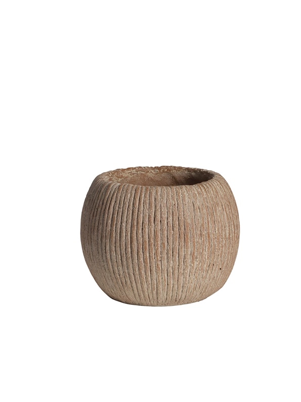 CEMENT POT BTP05B D16 H12.8CM