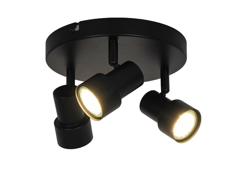 SPOT LIGHT LUCIA 3XGU10 BLACK 14974995