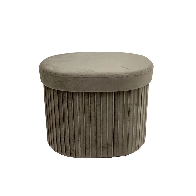 POUF HS522-8 42X31X33CM GREY 600433997 HS522-8