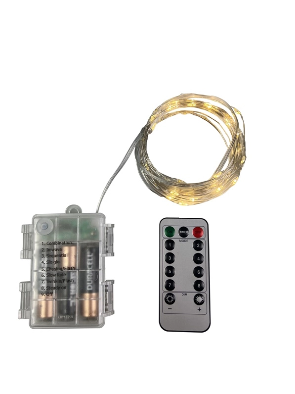 GARLAND LUMA WITH BATTERY 5M 50LED