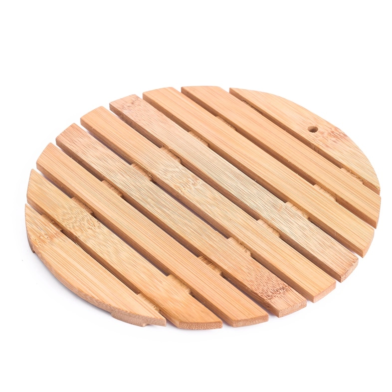 COASTER BAMBOO 17.8X17.8X1.3CM