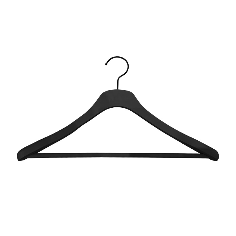 RUBBER COATED HANGER LSN007 BLACK 14974998
