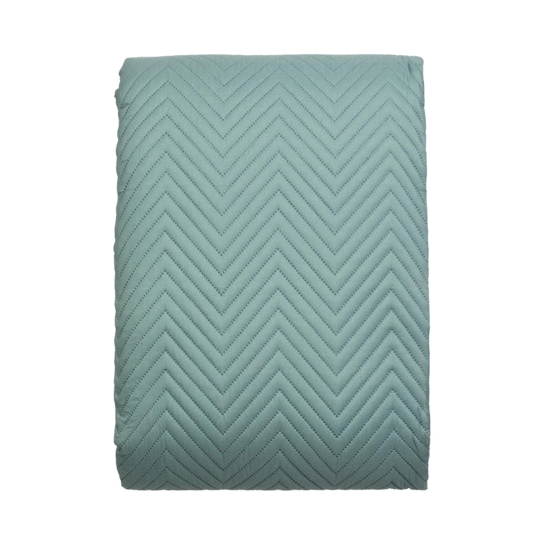 BEDSPREAD MICRO 160X220 CM HERRING AQUA