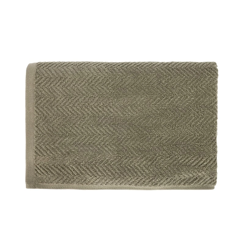 TOWEL VISBY 550 GSM 70X140 OLIVE