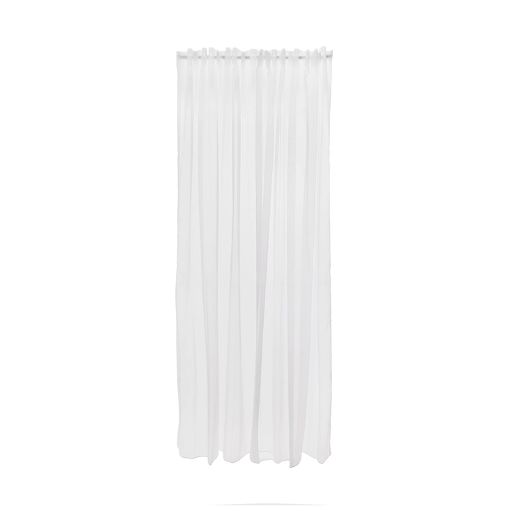 CURTAIN VOILE W191-70000 TAPE 280X260 D