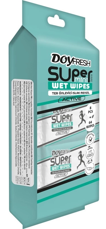 Huggies WET WIPES SUPER MINI ANTIPERSP