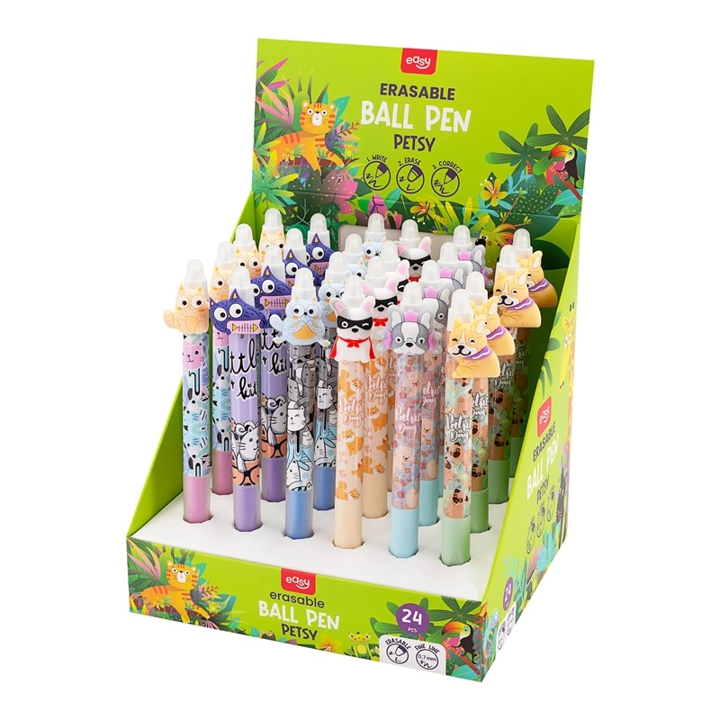 PEN WITH ERASER BLUE 25248 600216041