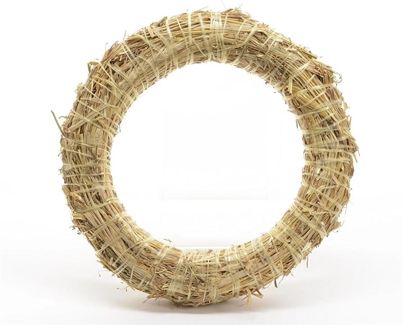 Kwiatydonice STRAW WREATH NATURAL D30CM 4779032630450