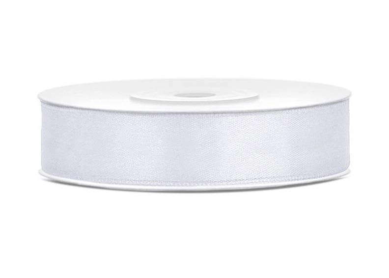 GIFT WRAPPIN RIBBON SATIN 25MMX32M WHITE