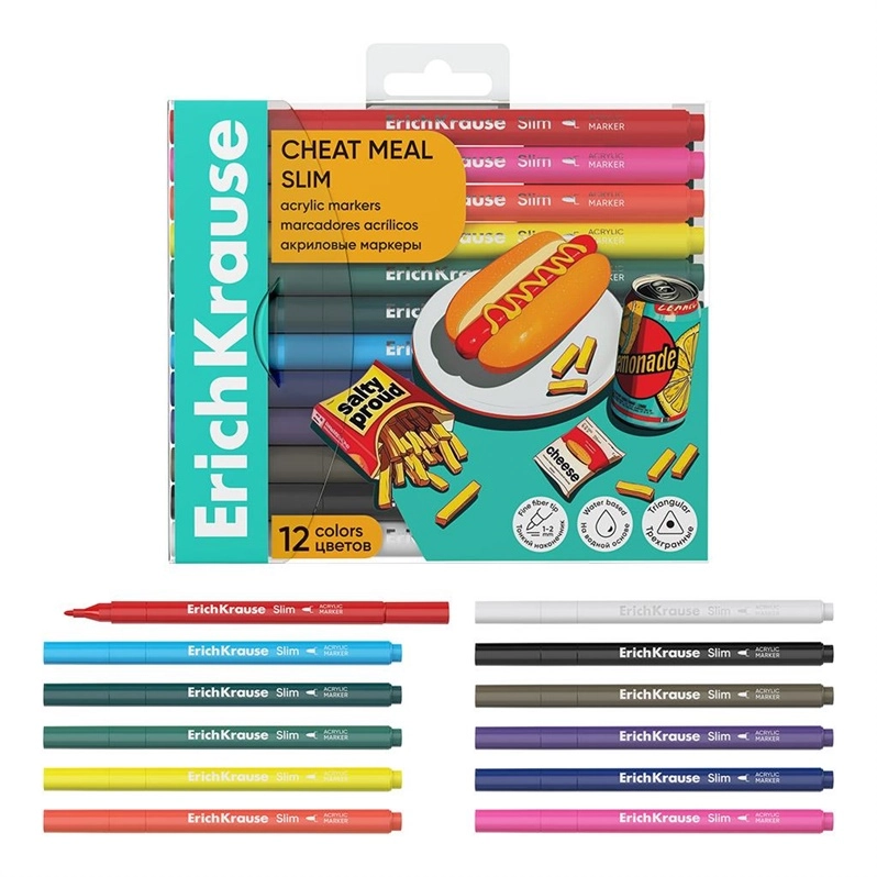 FELT TIP PENS ACRYLIC CHEAT MEAL
