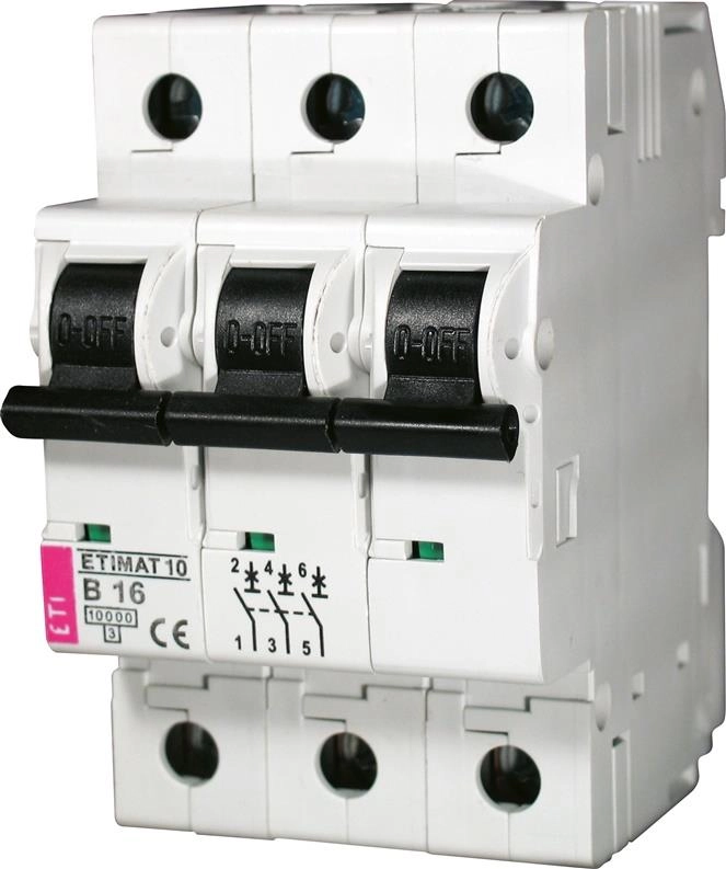 CIRCUIT BREAKER ETIMAT10 C20A 3P 002135717