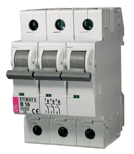 CIRCUIT BREAKER ETIMAT6 C16A 3P 002145516
