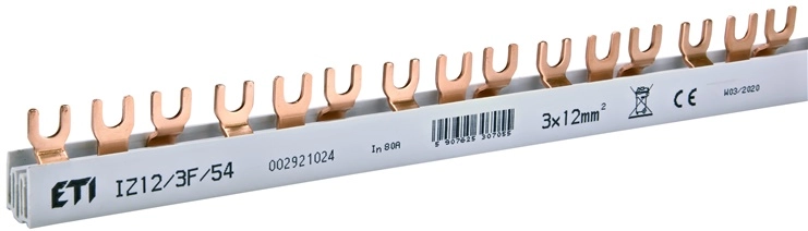 BUSBAR ETI IZ12 3P 54 MOD