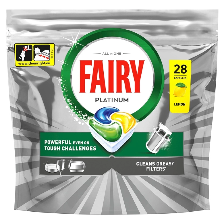 Fairy Platinum All in one dishwasher