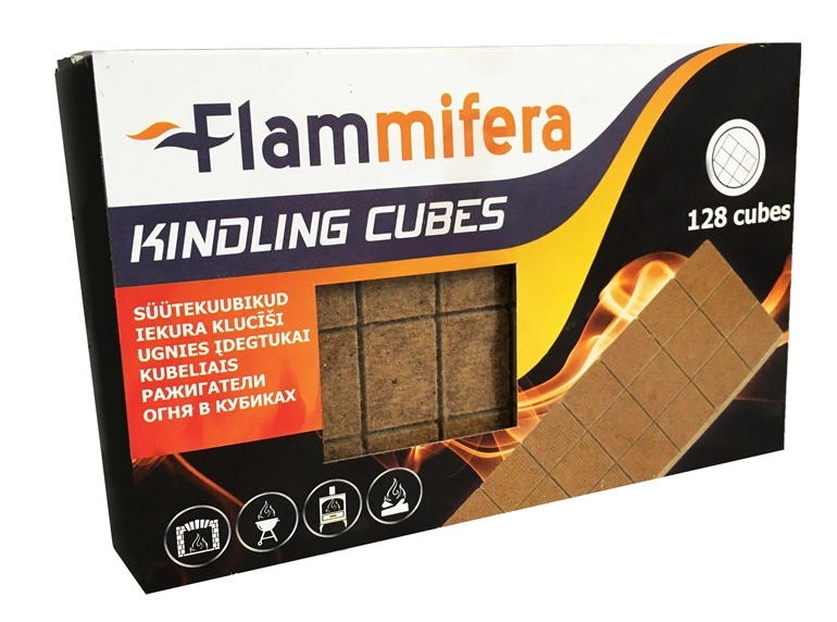 KINDLING CUBES 128PCS 15243118 5906660287353