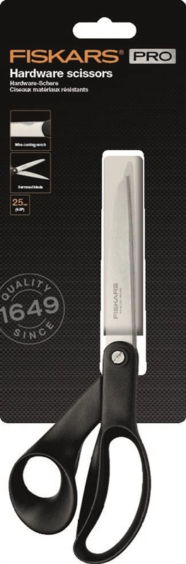 FISKARS HARDWARE SCISSORS 25CM 1020478 FISK-NO-025-65