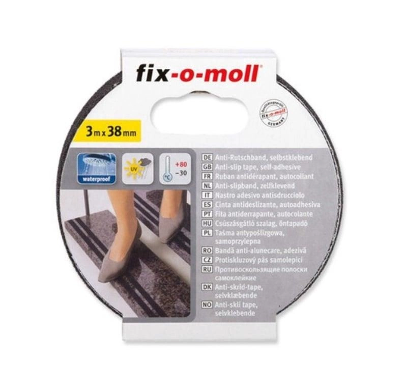 TAPE DUCT NONSLIP BLACK 3567012 38MM