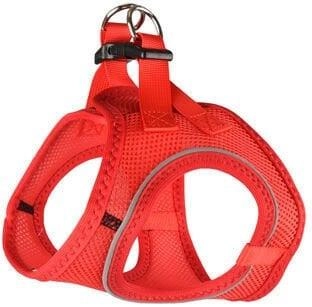 Flamingo DOG HARN.STEPGO BENTO RED