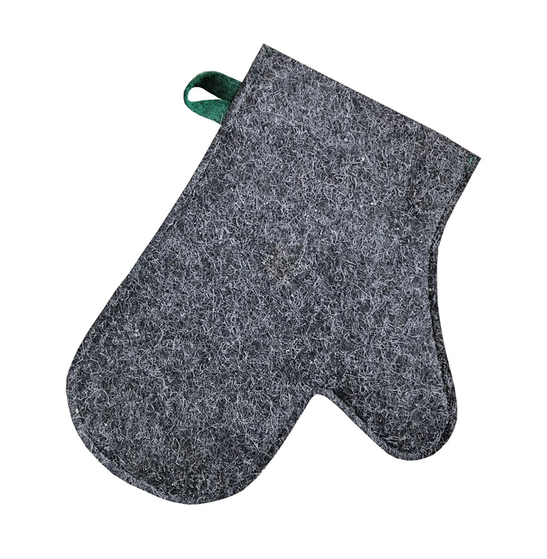SAUNA MITTEN GRAY FLAMMABLE 14967344 496108