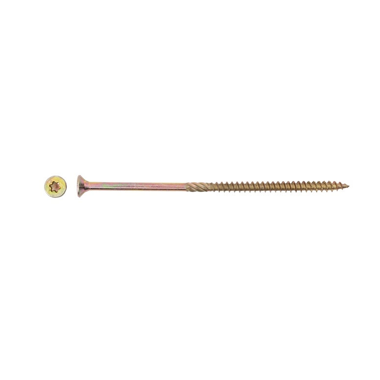 CHIPBOARD SCR T30 6.0X140/72 YELL